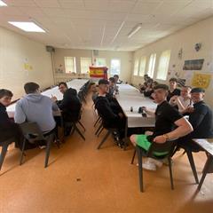 Breakfast, lunch and walkies for our KCC Class of 2023