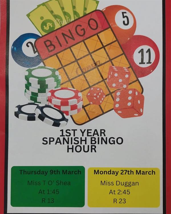 Spanish Bingo