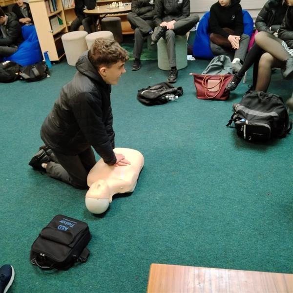 TY Students Learn Lifesaving Skills!