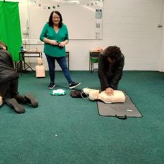 TY Students Learn Lifesaving Skills!